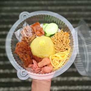 Tumpeng mini harga 28 rb (tumini basic sosis)