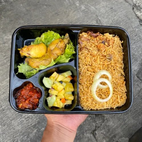 nasi kebuli bento