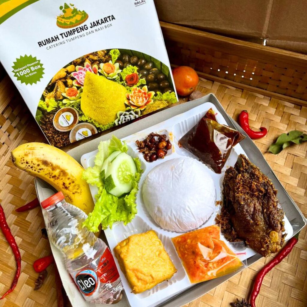 Nasi Bebek Madura Spesial + Buah dan Air Mineral