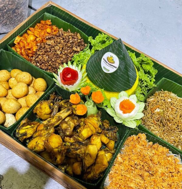 nasi tumpeng Glodok jakarta barat