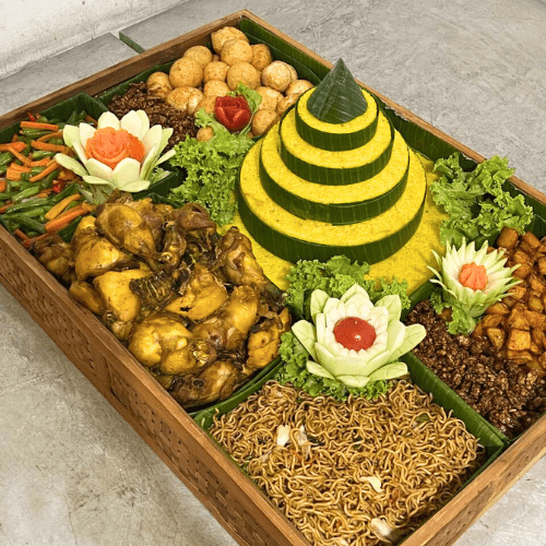 Tumpeng Tampah Kotak