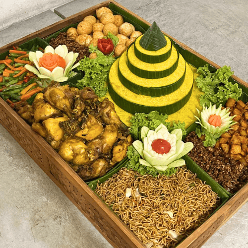 Tumpeng Tampah Kotak