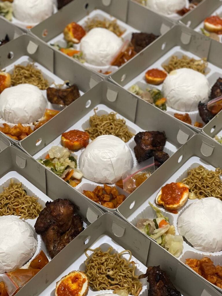 Nasi Box Extra Ayam Bakar
