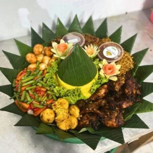 Nasi Tumpeng Ciampea Kabupaten Bogor