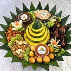 Nasi Tumpeng Ciomas Kabupaten Bogor