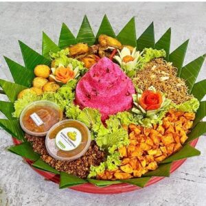 Nasi Tumpeng Gunung Kaler Kabupaten Tangerang