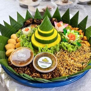 Nasi Tumpeng Leuwisadeng Kabupaten Bogor
