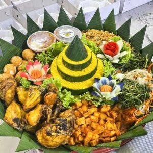Nasi Tumpeng Pemijahan Kabupaten Bogor
