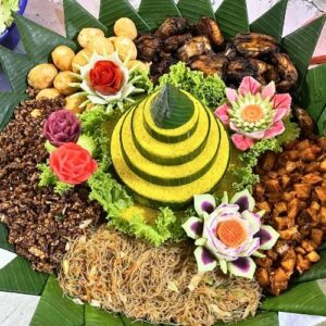 Nasi Tumpeng Sukamakmur Kabupaten Bogor