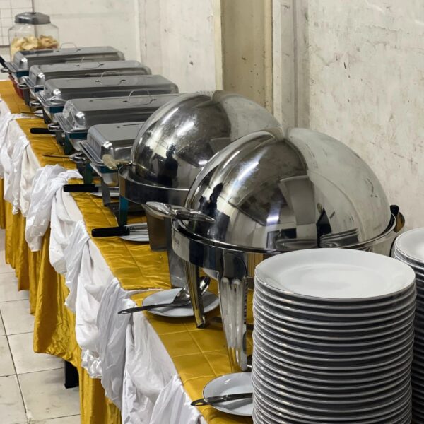 buffet acara kantor sederhana