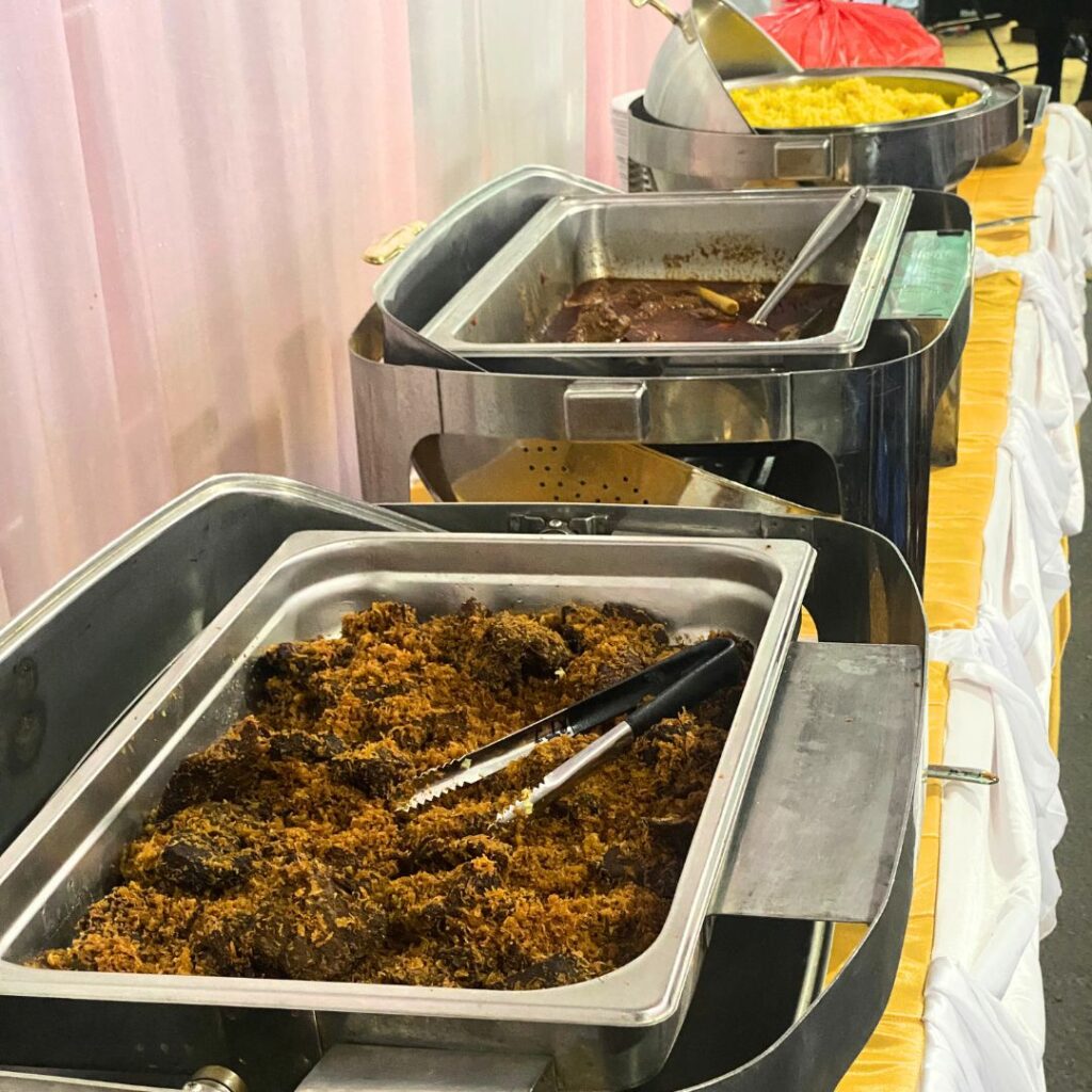 prasmanan acara di perumahan